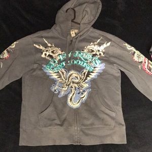 Ed Hardy Zip Up